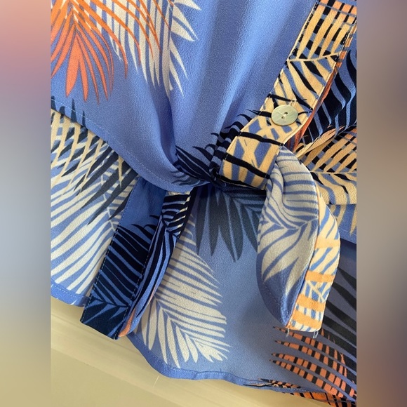 RubyRoad Sz-PM 🦋💙The Prettiest Blue EVER💙🦋Very Versatile-Open, Tied , Tucked - Picture 12 of 16